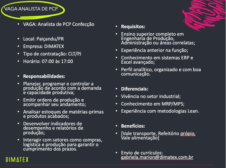 vaga analista de pcp confecção.jpeg